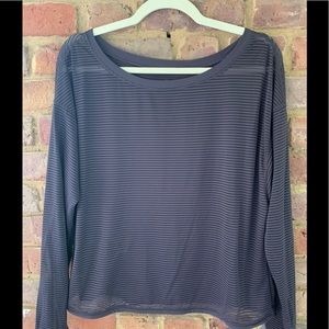 Lululemon Lean In Long sleeve- plum-8
